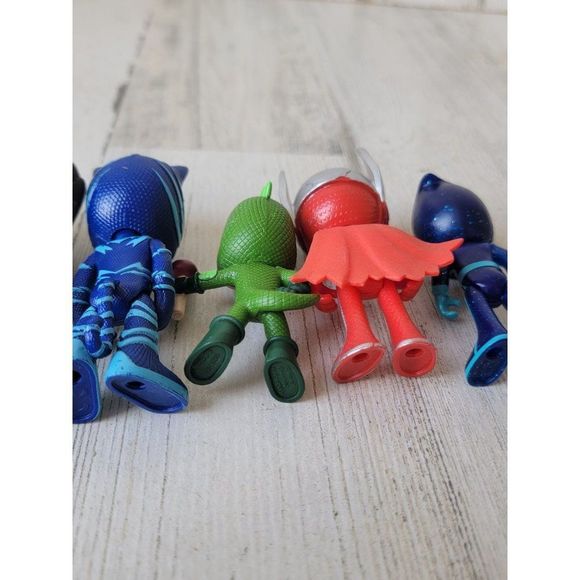 PJ masks Gekko owlette catboy Romeo night ninja playset toy figure - Picture 13 of 16